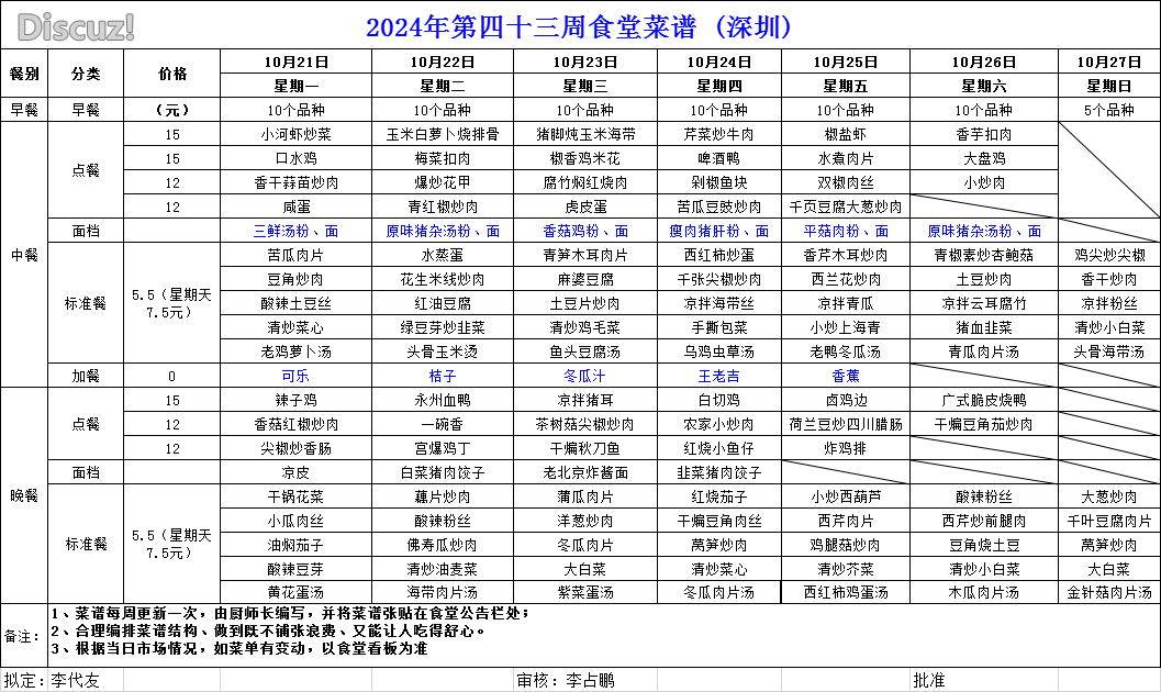 2024年第四十三周食堂菜谱（深圳）.png
